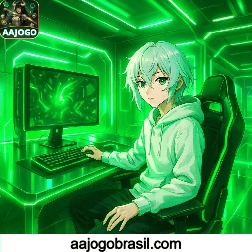 Banner destacando o app AAJOGO disponível para baixar grátis